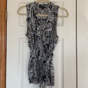 Banana Republic sleeveless silk blouse size medium